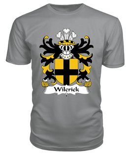 ScotsTee Wilcrick (of Monmouthshire) Coat Of Arms Family Crest Welsh Armorial T Shirt