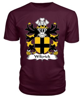 ScotsTee Wilcrick (of Monmouthshire) Coat Of Arms Family Crest Welsh Armorial T Shirt