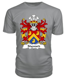 ScotsTee Styward (of Denbighshire) Coat Of Arms Family Crest Welsh Armorial T Shirt