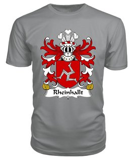 ScotsTee Rheinhallt (Reginald, King of Man) Coat Of Arms Family Crest Welsh Armorial T Shirt