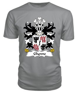 ScotsTee Glynne (of Glynllifon, Caernarfonshire) Coat Of Arms Family Crest Welsh Armorial T Shirt