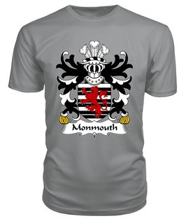 ScotsTee Monmouth (Lord Monmouth) Coat Of Arms Family Crest Welsh Armorial T Shirt