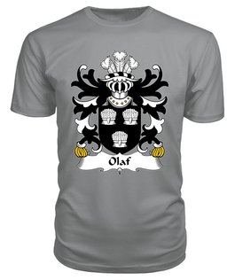 ScotsTee Olaf (son of Sihtric) Coat Of Arms Family Crest Welsh Armorial T Shirt
