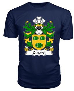ScotsTee Quarrel (of Kilpeck, Herefordshire) Coat Of Arms Family Crest Welsh Armorial T Shirt