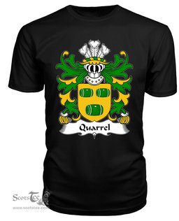 ScotsTee Quarrel (of Kilpeck, Herefordshire) Coat Of Arms Family Crest Welsh Armorial T Shirt