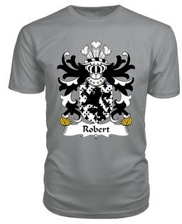 ScotsTee Robert (AP HYWEL, Denbighshire) Coat Of Arms Family Crest Welsh Armorial T Shirt