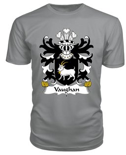 ScotsTee Vaughan (of Montgomershire) Coat Of Arms Family Crest Welsh Armorial T Shirt