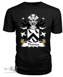 ScotsTee Thomas (AP GRUFFUDD AP NICOLAS) Coat Of Arms Family Crest Welsh Armorial T Shirt