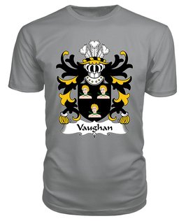 ScotsTee Vaughan (of Breconshire) Coat Of Arms Family Crest Welsh Armorial T Shirt