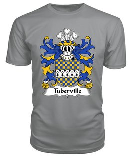 ScotsTee Tuberville (of Coetry, Glamorgan) Coat Of Arms Family Crest Welsh Armorial T Shirt