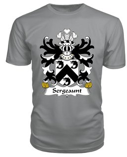 ScotsTee Sergeaunt (of Monmouthshire) Coat Of Arms Family Crest Welsh Armorial T Shirt