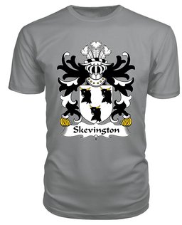 ScotsTee Skevington (of Cheshire) Coat Of Arms Family Crest Welsh Armorial T Shirt