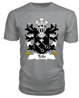 ScotsTee Teilo (SANT, St. Teilo) Coat Of Arms Family Crest Welsh Armorial T Shirt