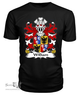 ScotsTee William (Sir, AP THOMAS) Coat Of Arms Family Crest Welsh Armorial T Shirt