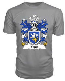 ScotsTee Ynyr (AP CADFARCH) Coat Of Arms Family Crest Welsh Armorial T Shirt