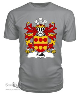 ScotsTee Sully (of Glamorganshire) Coat Of Arms Family Crest Welsh Armorial T Shirt