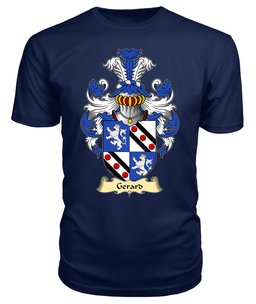 Gerard (of Cheshire, Daughter m. Wynn of Gwydir) Coat Of Arms Family Crest Wales V23 T Shirt ScotsTee Shop