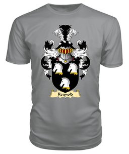 Reynold (of Bishop’s Castle, Shropshire) Coat Of Arms Family Crest Wales V23 T Shirt ScotsTee Shop