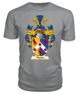 Young (Bishop of St. David’s) Coat Of Arms Family Crest Wales V23 T Shirt ScotsTee Shop