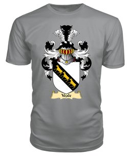 Veale (of St. Fagan’s, Glamorganshire) Coat Of Arms Family Crest Wales V23 T Shirt ScotsTee Shop