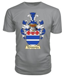 Winstanley (of St. Dogmaels, Pembrokeshire) Coat Of Arms Family Crest Wales V23 T Shirt ScotsTee Shop