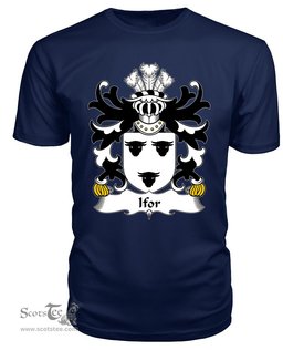 ScotsTee Ifor (HAEL, “the generous”) Coat Of Arms Family Crest Welsh Armorial T Shirt