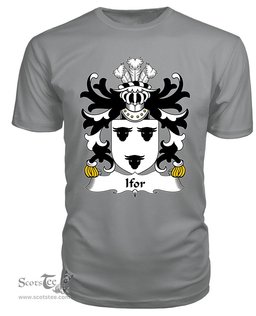 ScotsTee Ifor (HAEL, “the generous”) Coat Of Arms Family Crest Welsh Armorial T Shirt