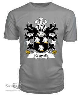 ScotsTee Reynold (of Bishop’s Castle, Shropshire) Coat Of Arms Family Crest Welsh Armorial T Shirt