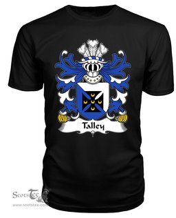 ScotsTee Talley (Chancellor of St. David’s) Coat Of Arms Family Crest Welsh Armorial T Shirt