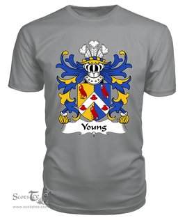 ScotsTee Young (Bishop of St. David’s) Coat Of Arms Family Crest Welsh Armorial T Shirt