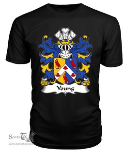 ScotsTee Young (Bishop of St. David’s) Coat Of Arms Family Crest Welsh Armorial T Shirt