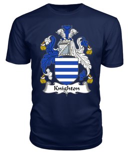 ScotsTee Knighton Coat Of Arms Family Crest British Fleet T Shirt