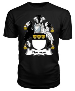 ScotsTee Norman I Coat Of Arms Family Crest British Fleet T Shirt