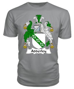 ScotsTee Adderley Coat Of Arms Family Crest British Fleet T Shirt