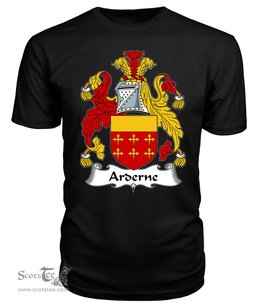 ScotsTee Arderne Coat Of Arms Family Crest British Fleet T Shirt