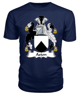 ScotsTee Aston Coat Of Arms Family Crest British Fleet T Shirt