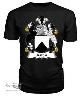 ScotsTee Aston Coat Of Arms Family Crest British Fleet T Shirt