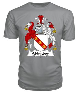ScotsTee Abingdon or Abington Coat Of Arms Family Crest British Fleet T Shirt