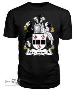 ScotsTee Arrowsmith Coat Of Arms Family Crest British Fleet T Shirt