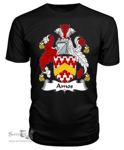 ScotsTee Amos Coat Of Arms Family Crest British Fleet T Shirt