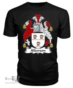 ScotsTee Alderson Coat Of Arms Family Crest British Fleet T Shirt