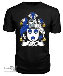 ScotsTee Atwell Coat Of Arms Family Crest British Fleet T Shirt