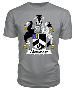 ScotsTee Alexander Coat Of Arms Family Crest British Fleet T Shirt
