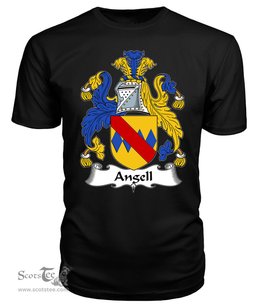 ScotsTee Angell Coat Of Arms Family Crest British Fleet T Shirt
