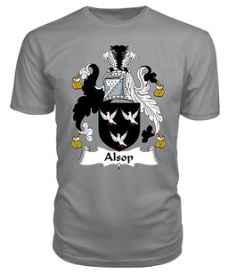 ScotsTee Alsop Coat Of Arms Family Crest British Fleet T Shirt
