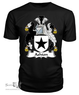 ScotsTee Ashton Coat Of Arms Family Crest British Fleet T Shirt