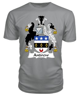 ScotsTee Andrew Coat Of Arms Family Crest British Fleet T Shirt
