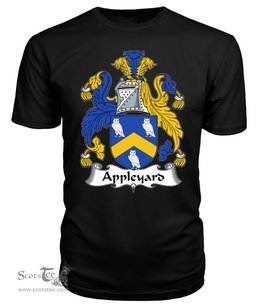 ScotsTee Appleyard Coat Of Arms Family Crest British Fleet T Shirt