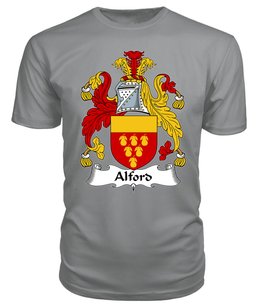 ScotsTee Alford Coat Of Arms Family Crest British Fleet T Shirt