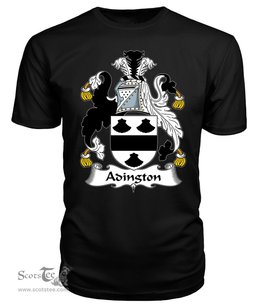 ScotsTee Adington Coat Of Arms Family Crest British Fleet T Shirt